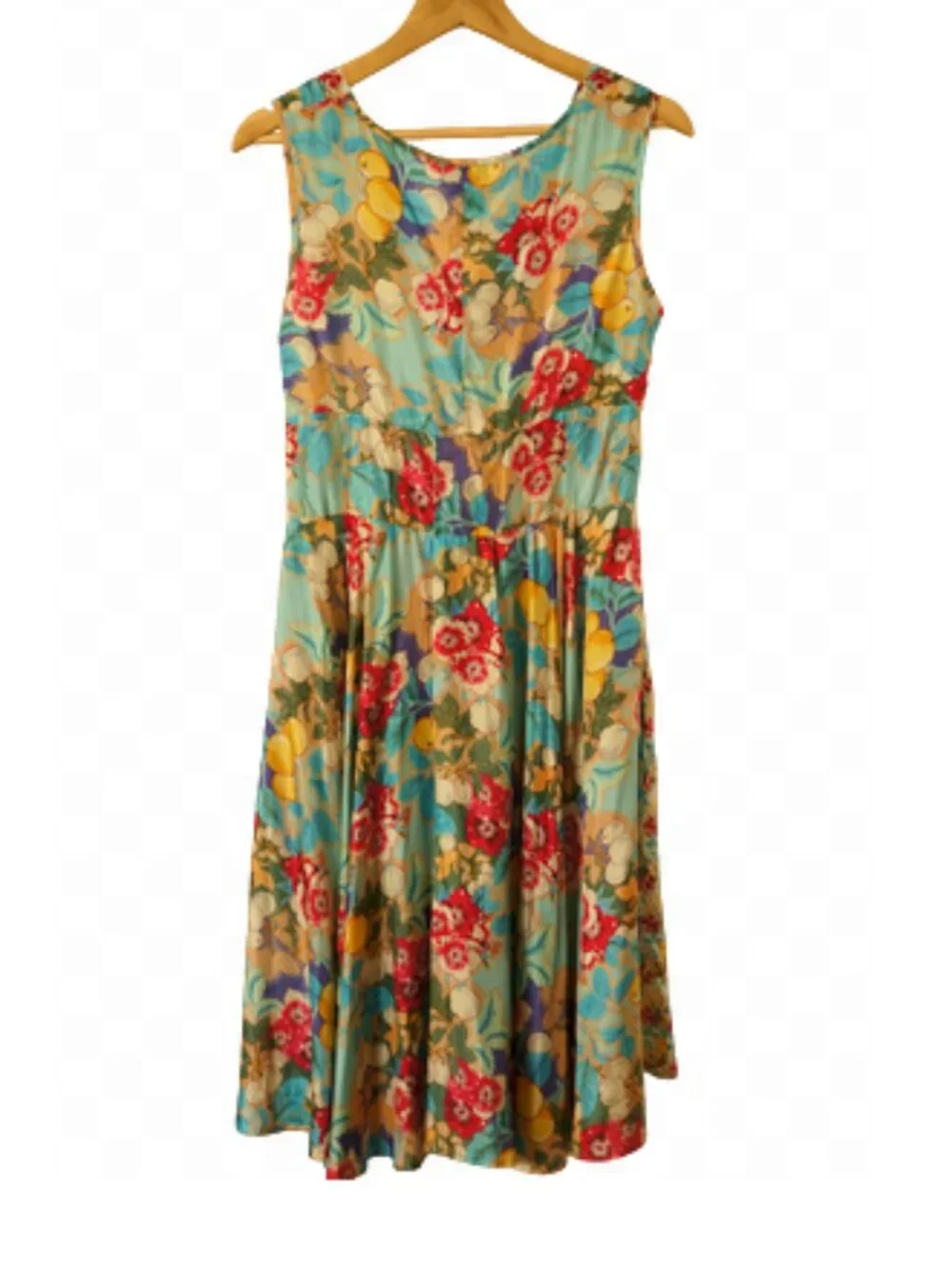 Johnny Was Silk Maxi Dress - Picture 2 of 8